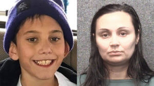 Gannon Stauch and Letecia Stauch combination photo