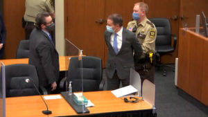 Derek Chauvin taken into custody