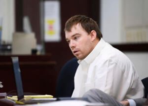Travis Reinking in court
