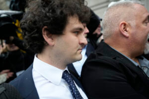 Sam Bankman-Fried arrives for an appearance at Manhattan federal court Tuesday, Jan. 3, 2023