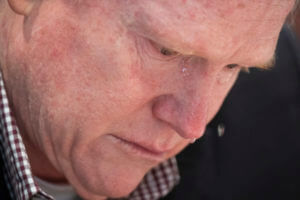 Alex Murdaugh cries as injuries family suffered are described.