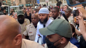 Adnan Syed exits the Cummings Courthouse