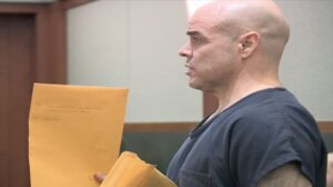 Robert Telles in court May 17.