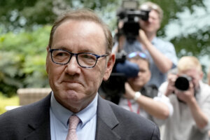 Kevin Spacey leaves Southwark Crown Court