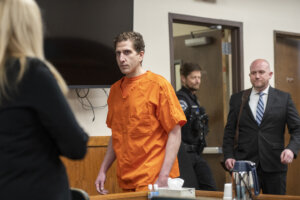 Bryan Kohberger enters the courtroom