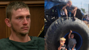 left: Chad Doerman, Right: Three Doerman boys