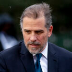 Hunter Biden speaks to guests during the White House Easter Egg Roll