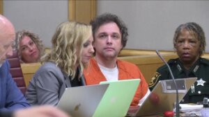 Tomasz Kosowski sits in court