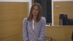 Ashley Benefield appears in court