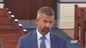 Attorney Mark Tinsley, who represents Mallory Beach's family.