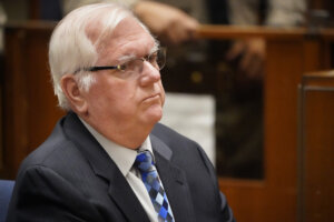 Judge Jeffrey Ferguson appears during a hearing