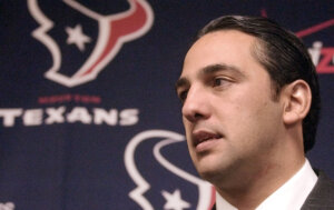 Javier Loya speaks with media