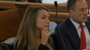 Karen Read appears in court for a motions hearing on Sept. 15, 2023.
