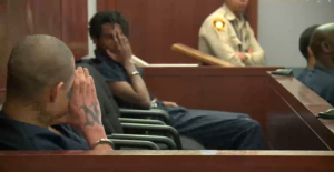 teens giggle in court