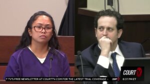 split screen of katherine magbanua and charlie adelson