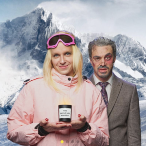 Actors portraying Gwyneth Paltrow and Terry Sanderson