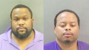 booking photos of Phillip Cutler and Cornelius Green