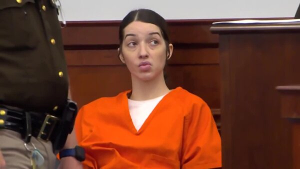 Tiffanie Lucas sits in court