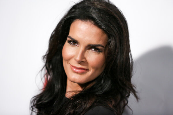angie harmon smiles