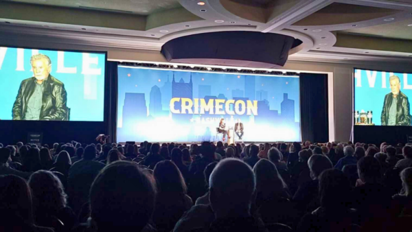 John Walsh, Angelina Hartmann at CrimeCon