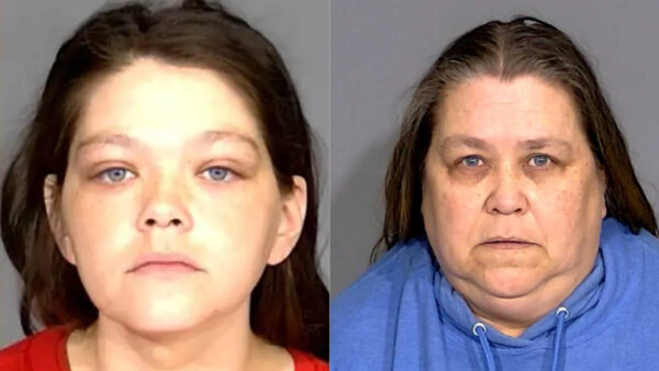 combo image of two women