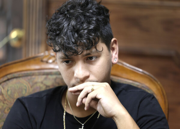 man sitting in chair