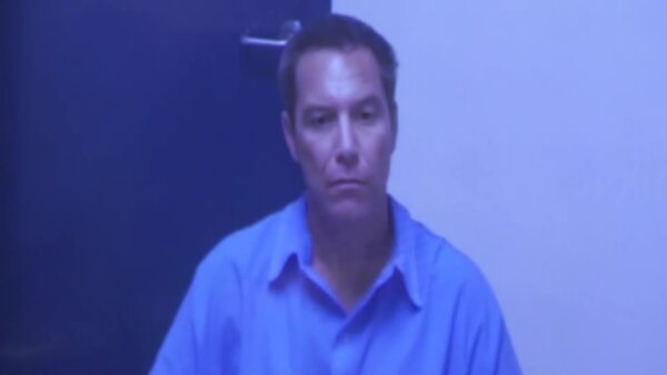 Scott Peterson Zoom screen on July 16, 2024.