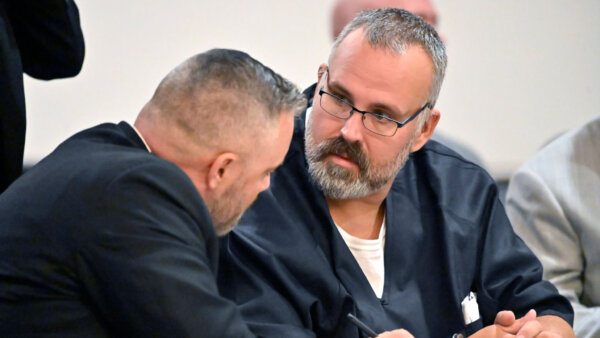 mickey stines with his attorney