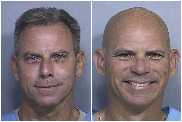 erik and lyle menendez booking photos