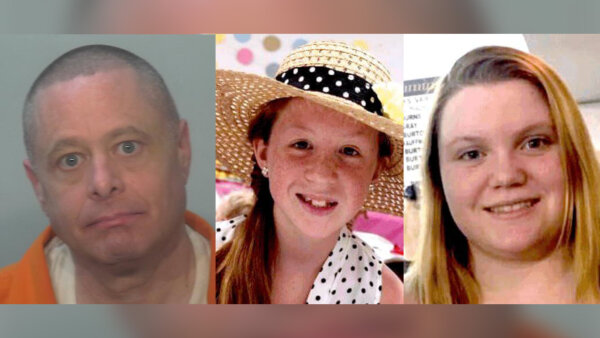 combo image of Richard Allen, LIbby German and Abby Williams