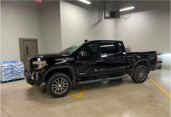 photo of black pickup truck