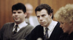 Lyle and Erik Menendez sit with defense attorney Leslie Abramson
