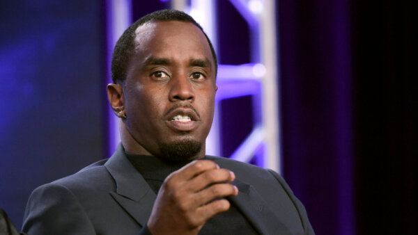 Sean 'Diddy' Combs looks at the camera