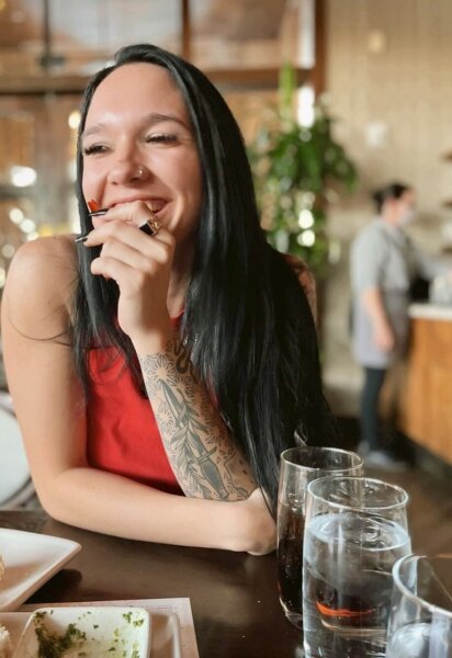 Photo of smiling Mercedes Vega