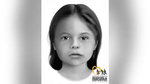 New facial reconstruction sketch in Baby Madison cold case.
