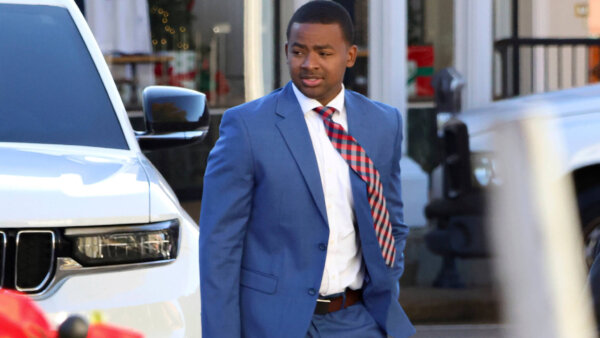 Sheldon Herrington outside court