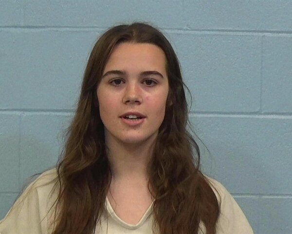 Booking photo of Aubrey Vanlandingham