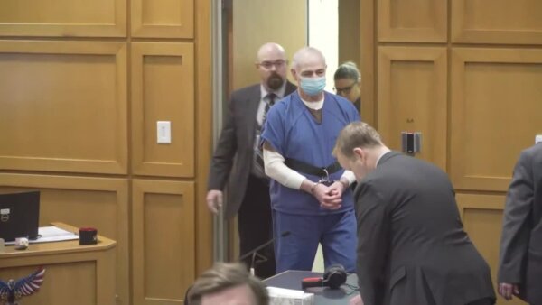 Jose Gonzalez enters court in shackles