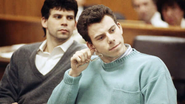 Lyle and Erik Menendez in court