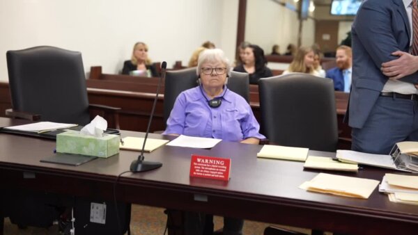 Ellen Gilland appears in court
