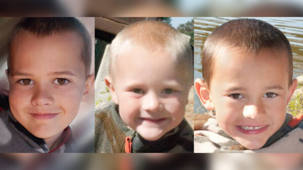 Andrew, Tanner and Alexander Skelton