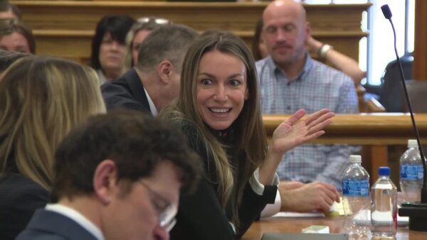 Karen Read sits in court