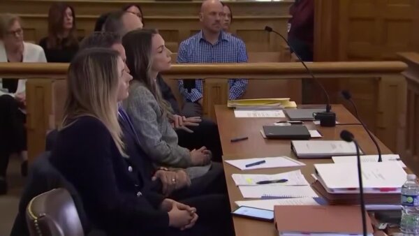 Karen Read sits in court