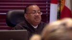 Judge Belvin Perry is pictured presiding over the Casey Anthony trial in 2011 at the Orange County Regional courthouse in Orlando, Fla. (Court TV)