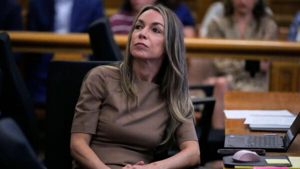Karen Read sits in court