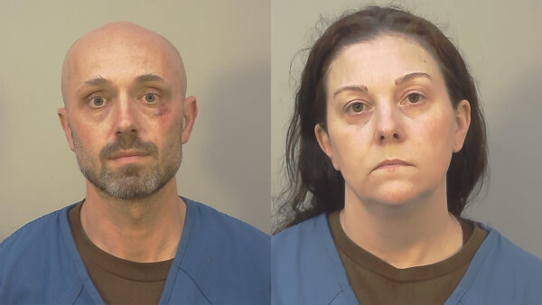Paul Van Duyne and Andrea Whitaker booking photos