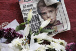A newspaper with a photograph of Etan Patz