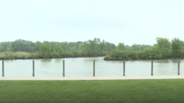 An area of the Huron River where George Cox Jr.'s body was found