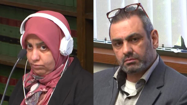 Zahrra and Ihsan Ali appear in court