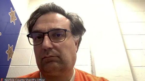 Brian Walshe appears in court via video conferenc